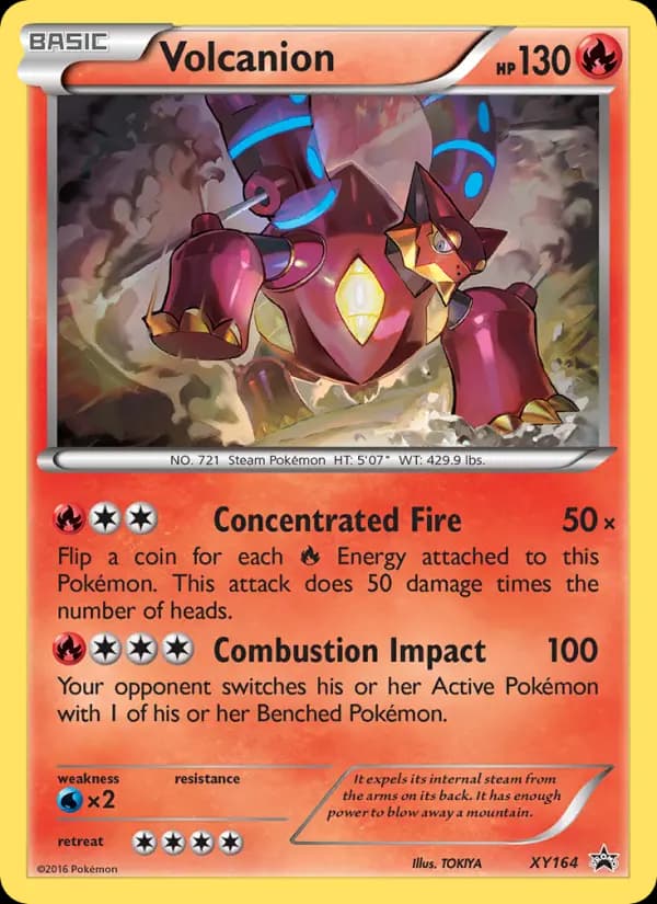 Volcanion #XY164 — XY Promos