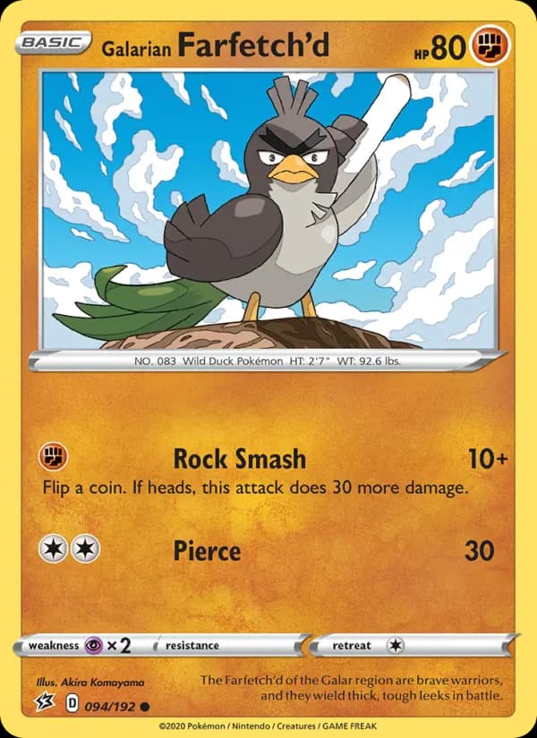 Galarian Farfetch'd #94 — Rebel Clash