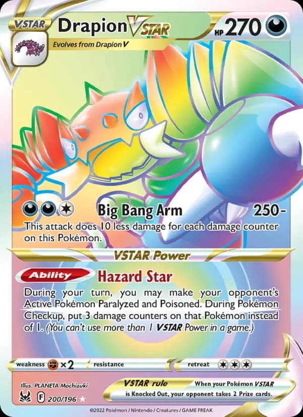 Drapion VSTAR #200 — Lost Origin