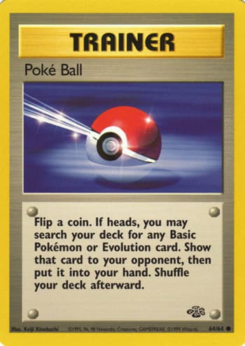Carte Pokémon モンスターボール #64 — ポケモンジャングル