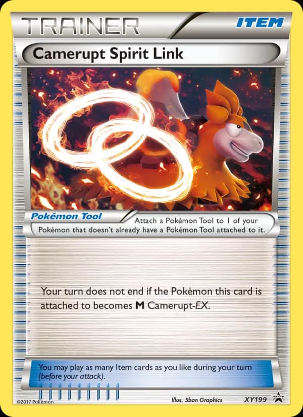 Camerupt Spirit Link #XY199 — XY Promos