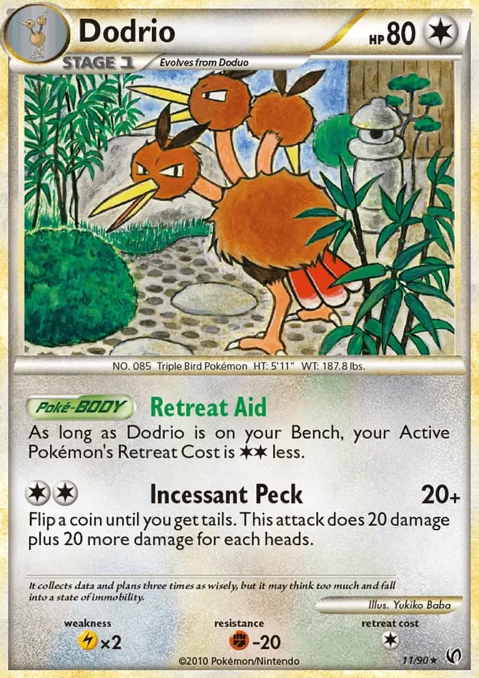 Dodrio #11 — Undaunted