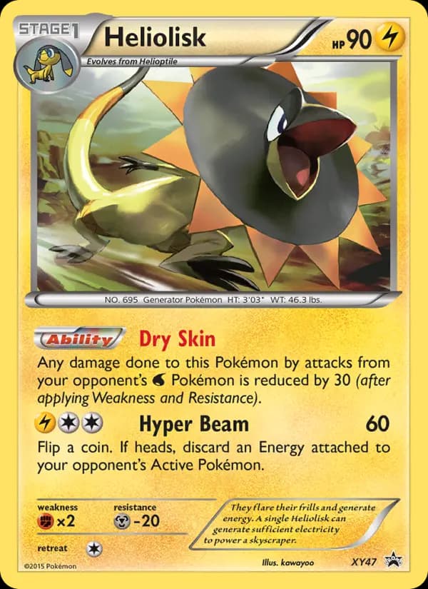 Heliolisk #XY47 — XY Promos