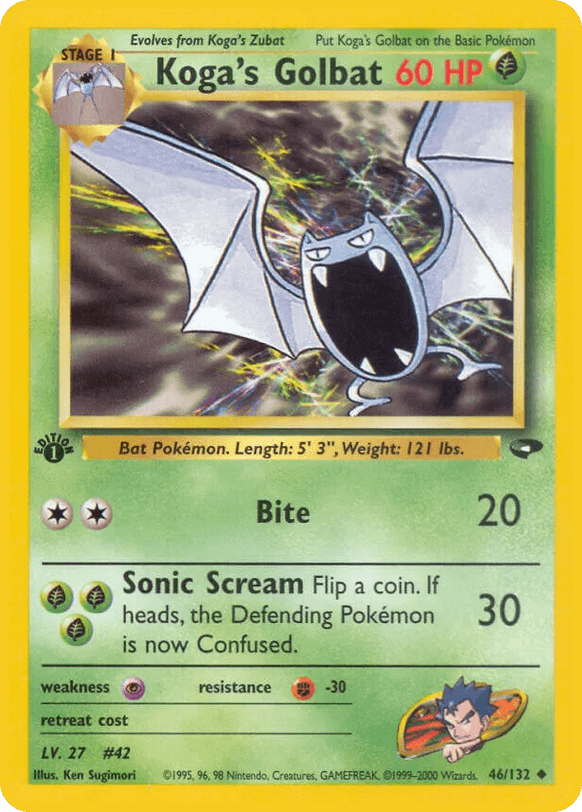 Koga's Golbat #46 — Gym Challenge