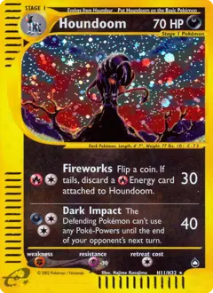 Houndoom #H11 — Aquapolis