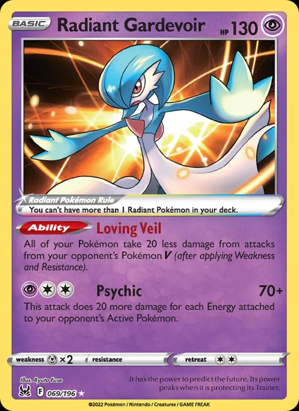 Radiant Gardevoir #069 — Lost Origin