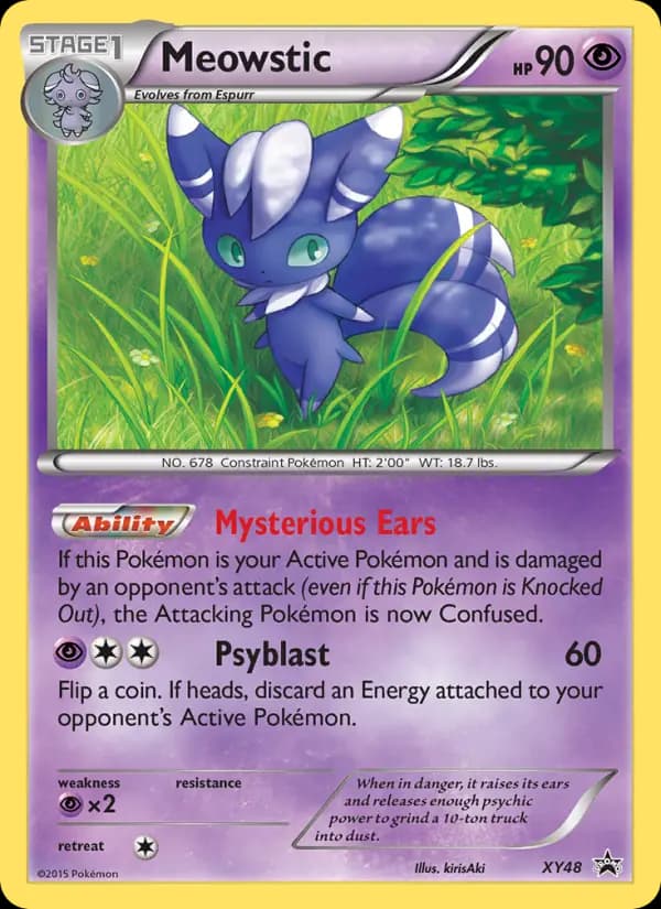 Meowstic #XY48 — XY Promos