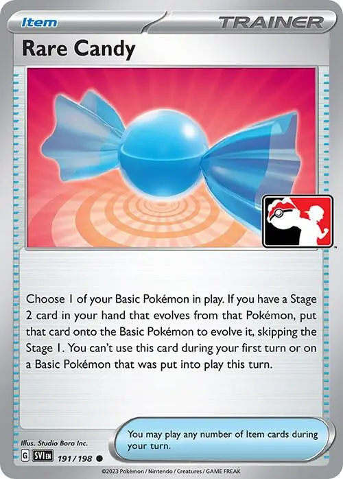 Rare Candy #191 — Play! Pokémon Prize Pack Series