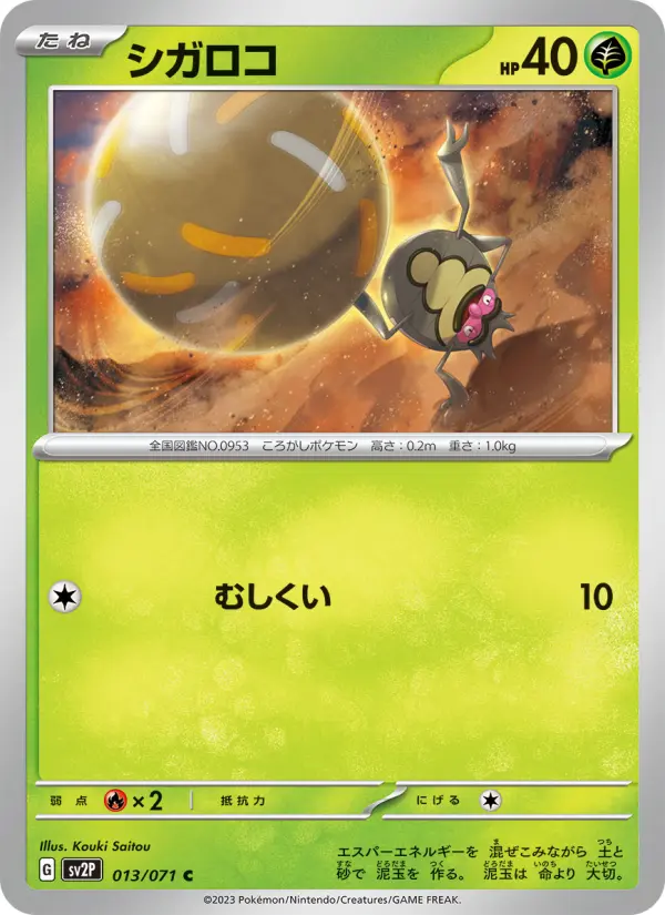 Carte Pokémon シガロコ #013 — Snow Hazard