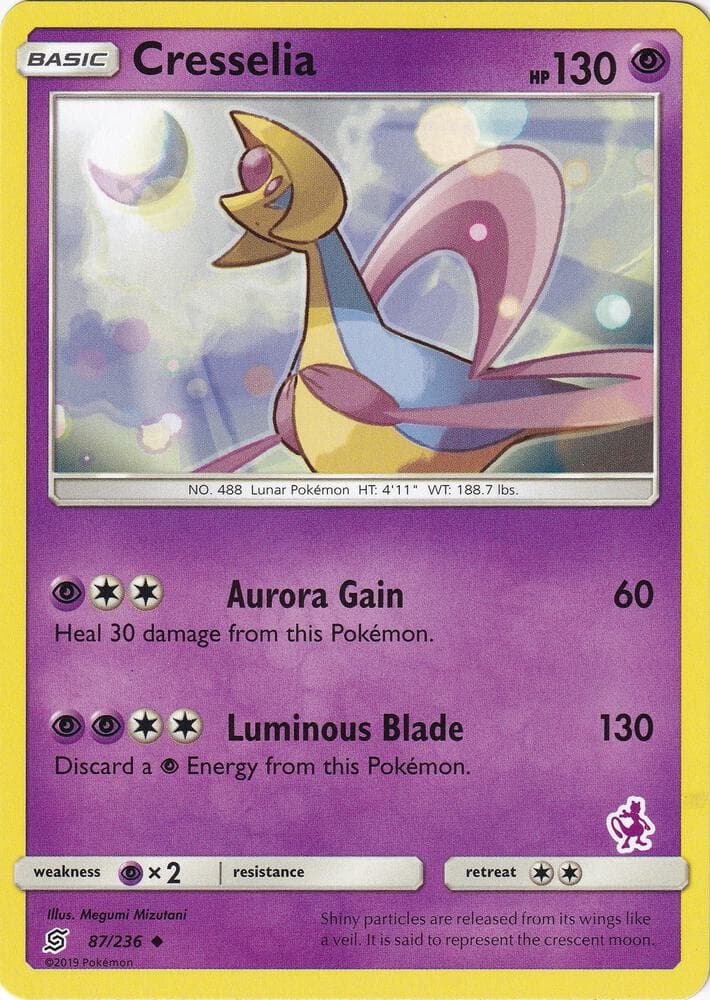 Cresselia #087 Stamp — Unified Minds