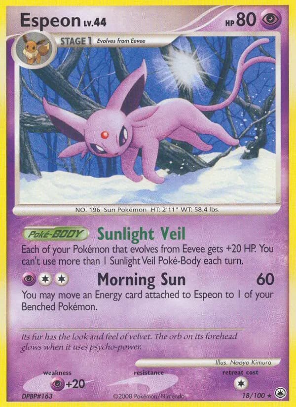 Espeon #18 — Majestic Dawn