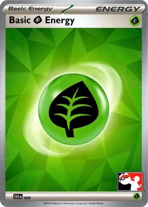 Basic Grass Energy #009 — Play! Pokémon Prize Pack Series
