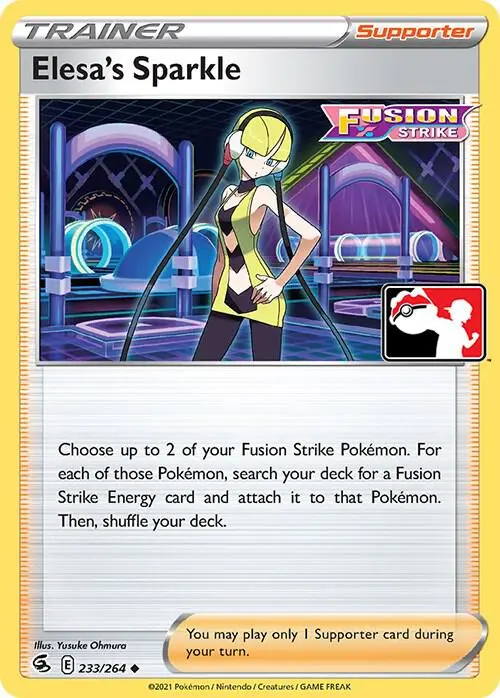 Elesa's Sparkle #233 — Play! Pokémon Prize Pack Series