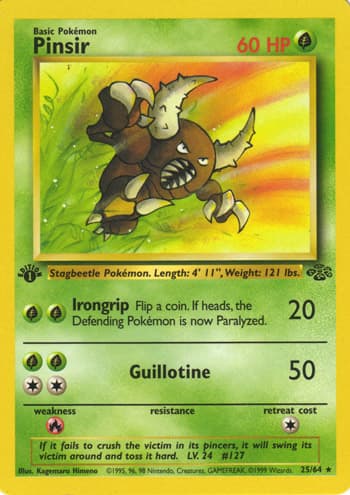 Carte Pokémon カイロス #9 — ポケモンジャングル