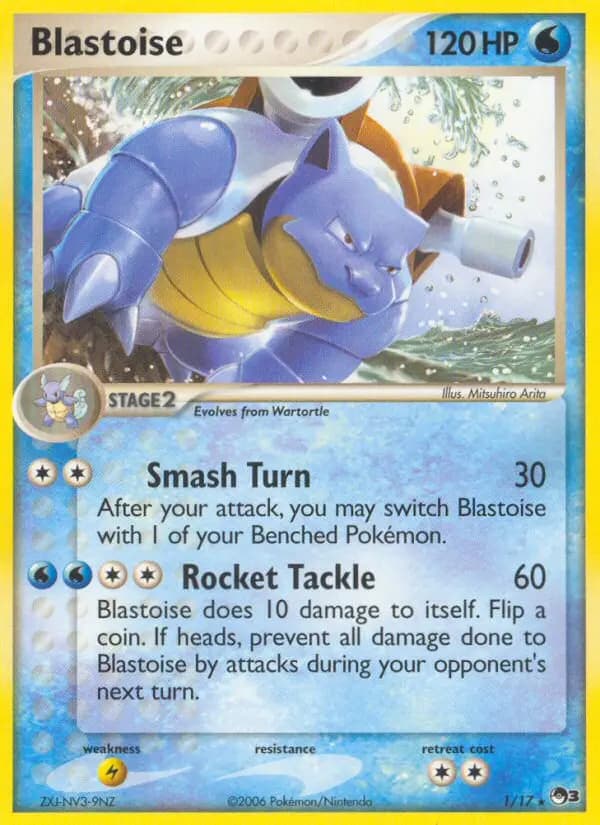 Blastoise #1 — POP 3