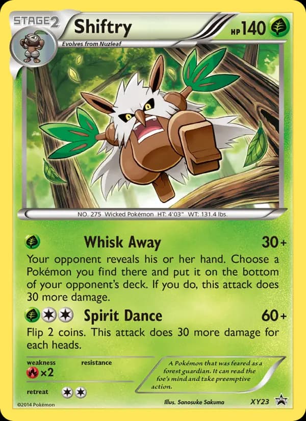 Shiftry #XY23 — XY Promos