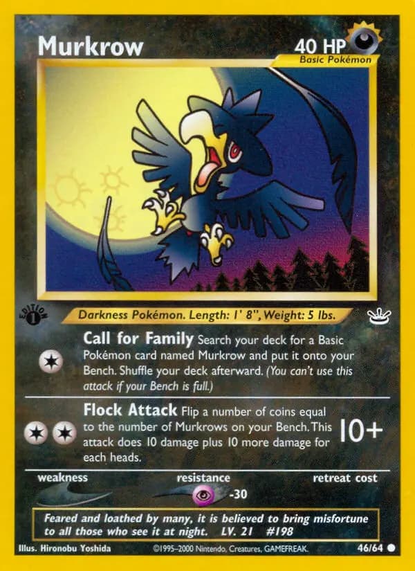 Murkrow #46 — Neo Revelation