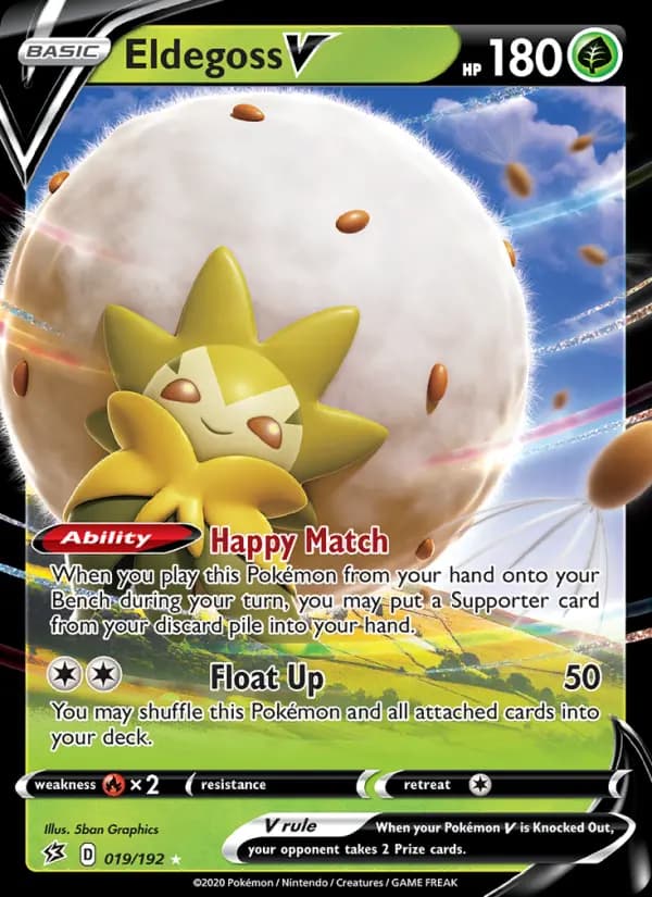 Eldegoss V #19 — Rebel Clash