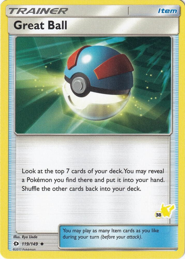 Great Ball #119 Stamp V7 — Sun & Moon