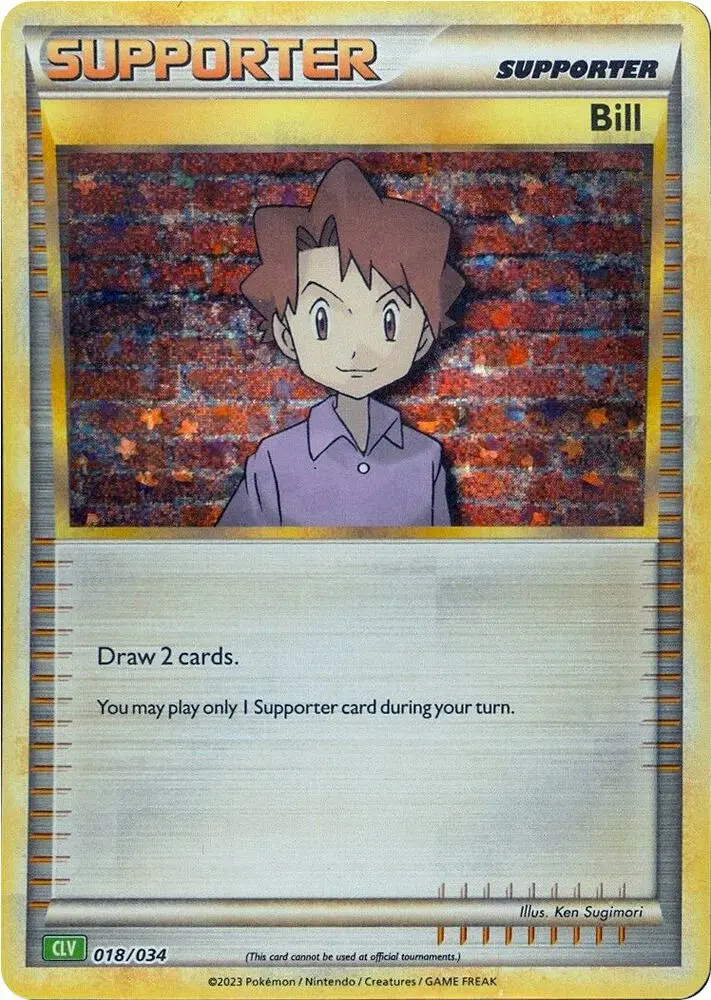 Bill #018 — Trading Card Game Classic — Venusaur Deck