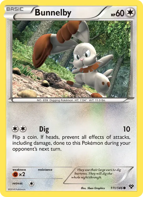 Bunnelby #111 — XY