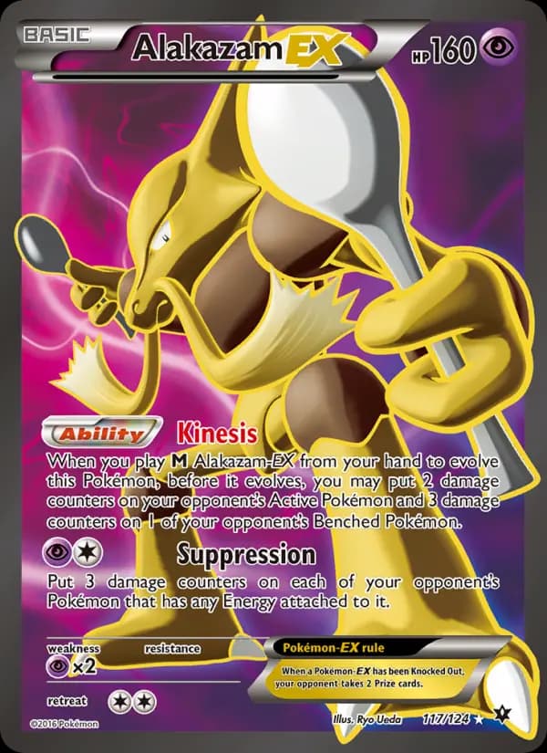 Alakazam EX #117 — Fates Collide