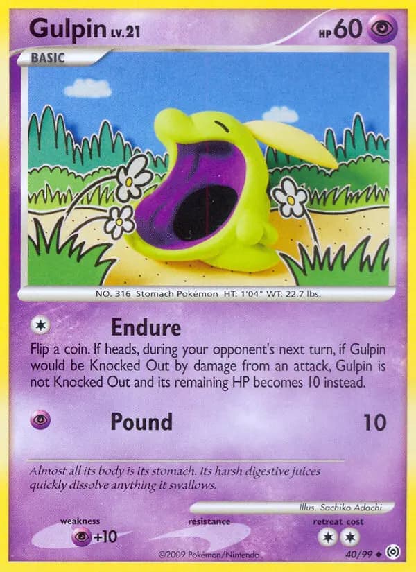 Gulpin #40 — Arceus