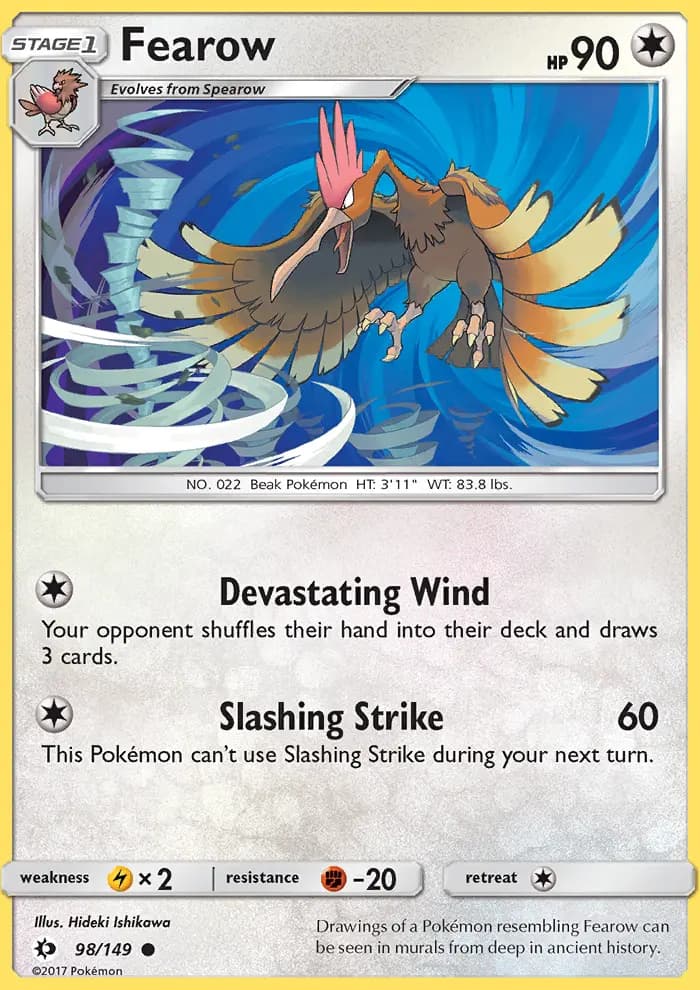 Fearow #98 — Sun & Moon