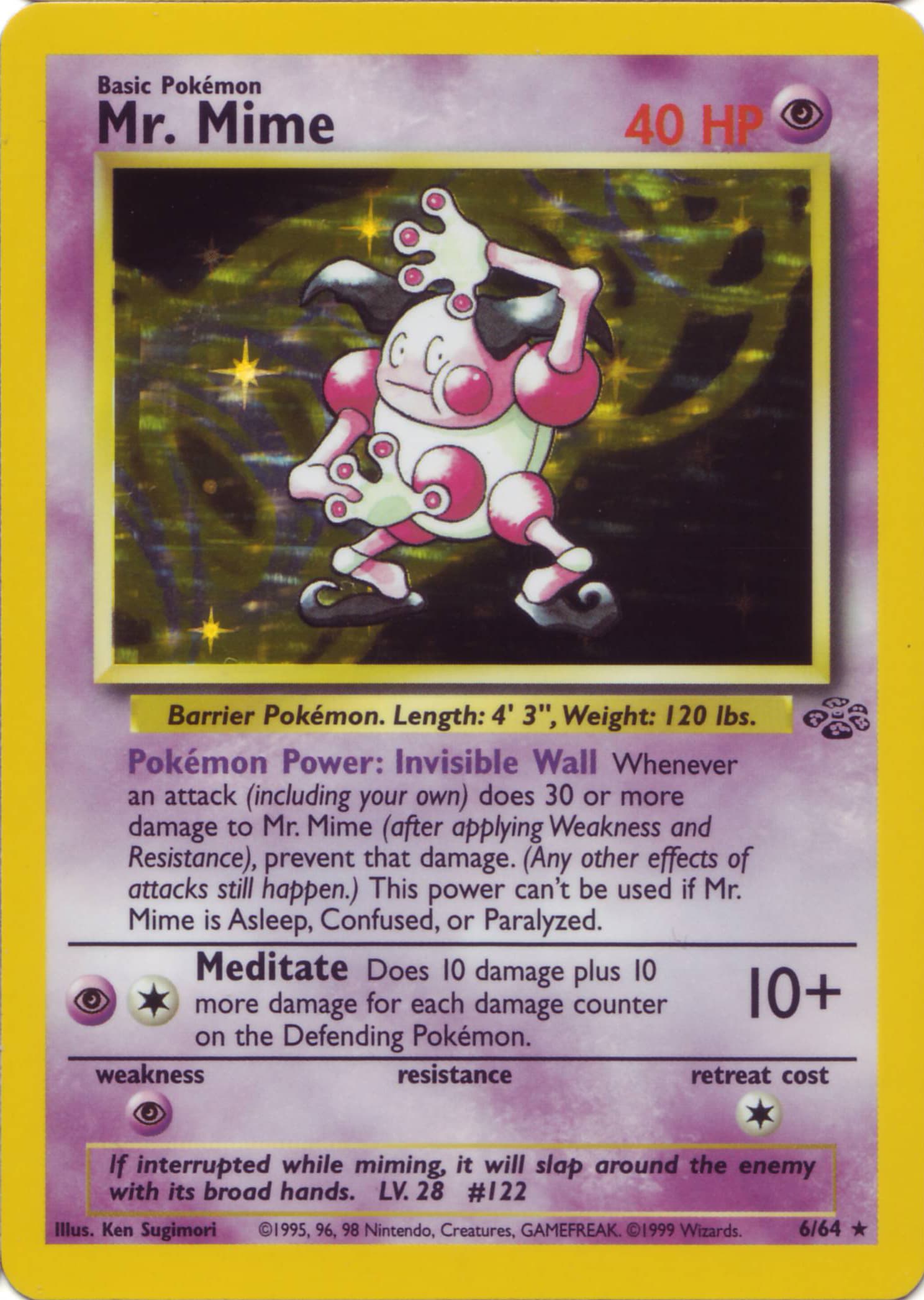 Carte Pokémon バリヤード #6 — ポケモンジャングル