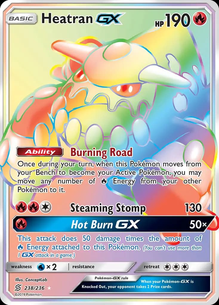 Heatran GX #238 — Unified Minds
