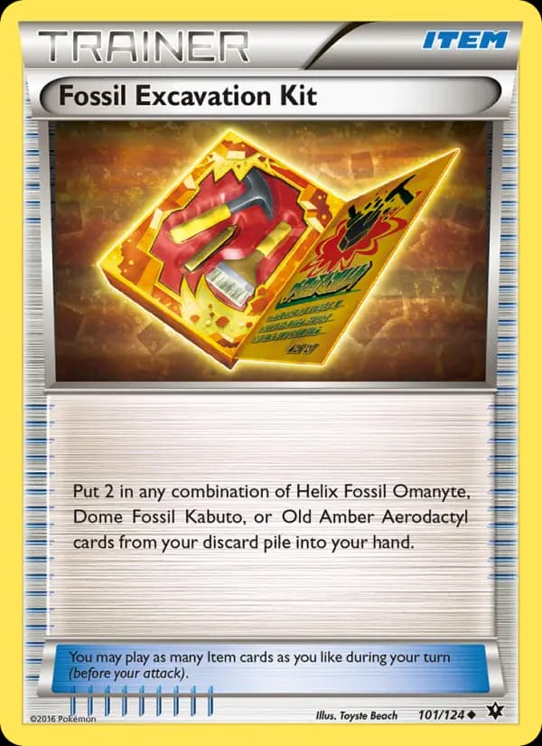 Fossil Excavation Kit #101 — Fates Collide