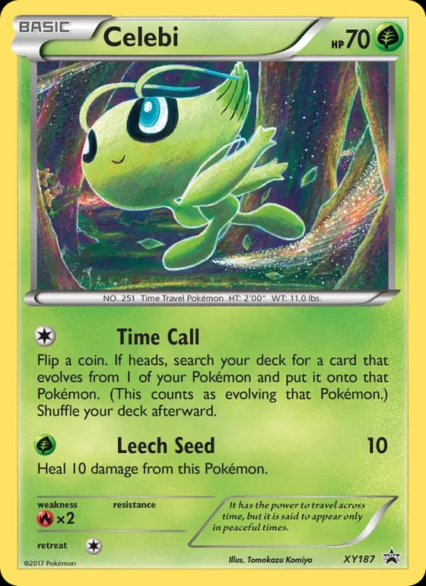Celebi #XY187 — XY Promos