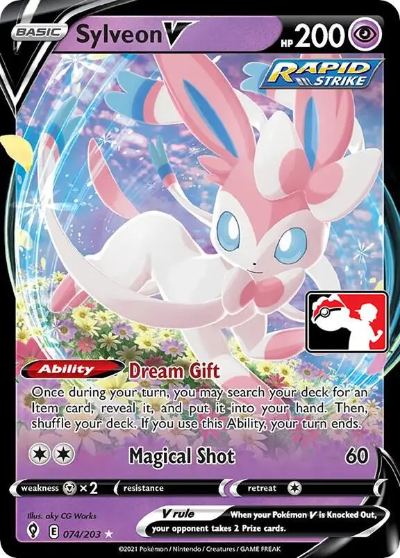 Sylveon V #074 — Play! Pokémon Prize Pack Series