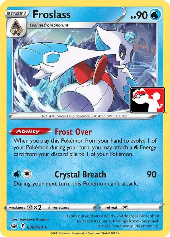 Froslass #036 — Play! Pokémon Prize Pack Series
