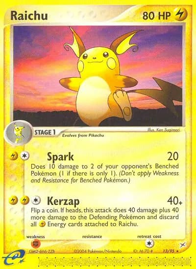 Raichu #13 — Team Magma vs Team Aqua