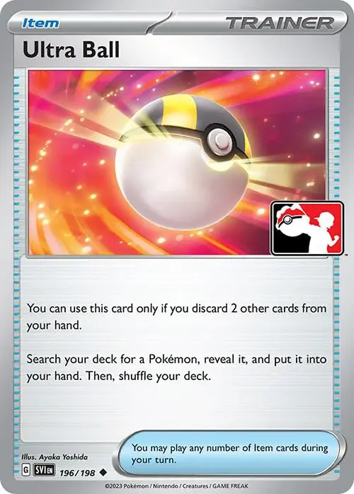 Ultra Ball #196 — Play! Pokémon Prize Pack Series