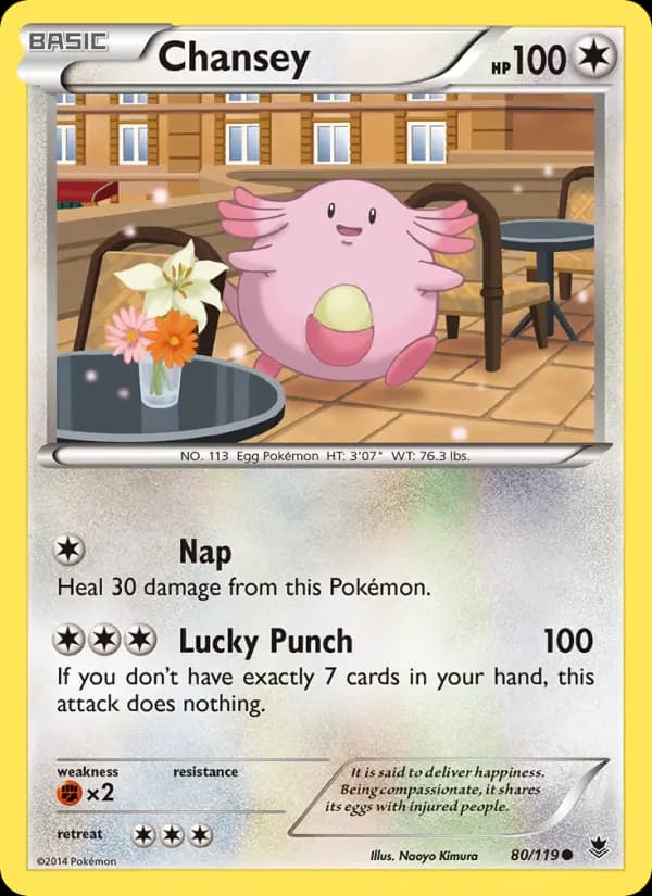 Chansey #80 — Phantom Forces