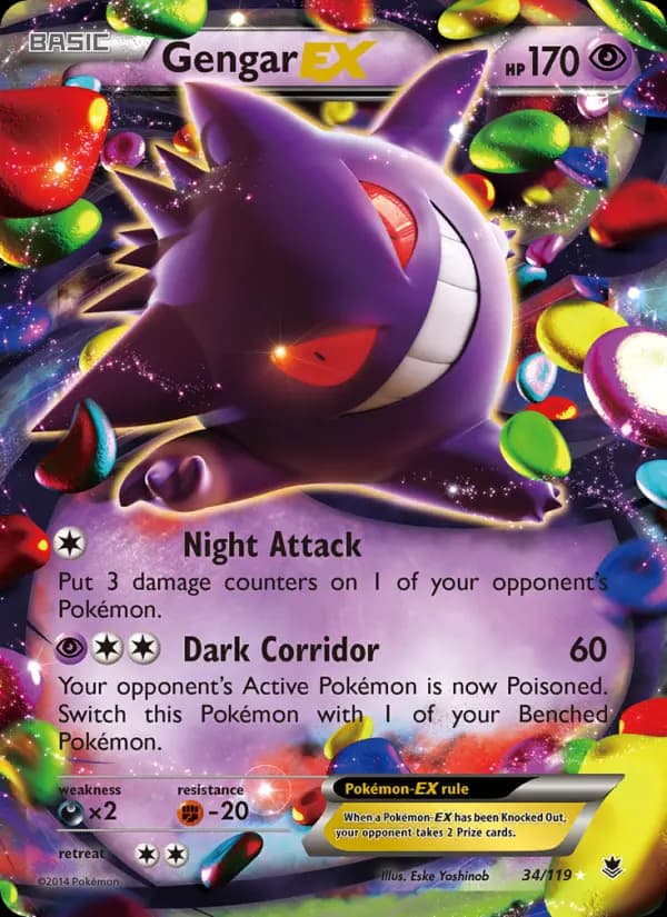 Gengar EX #34 — Phantom Forces