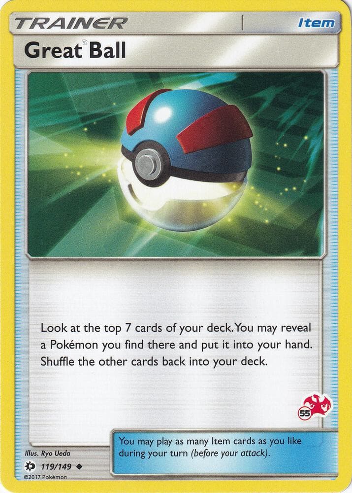 Great Ball #119 Stamp V1 — Sun & Moon
