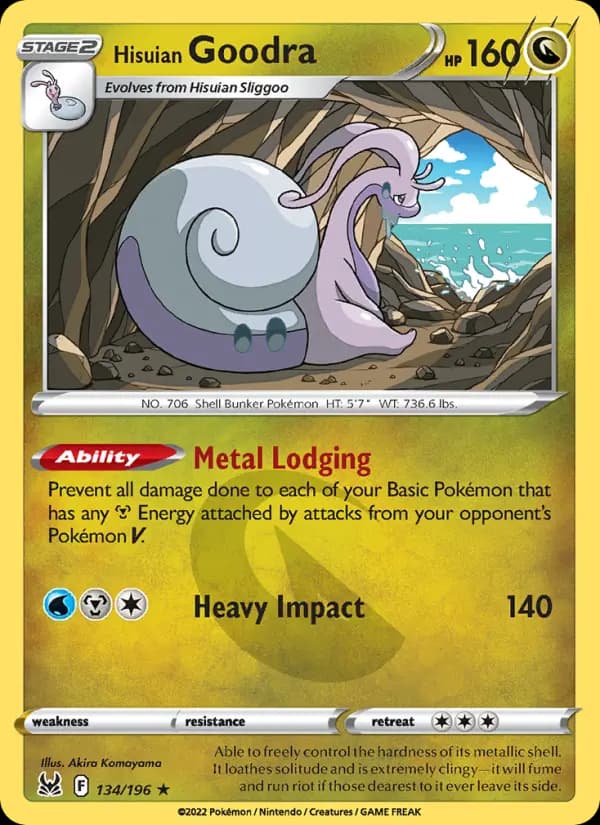 Hisuian Goodra #134 — Lost Origin