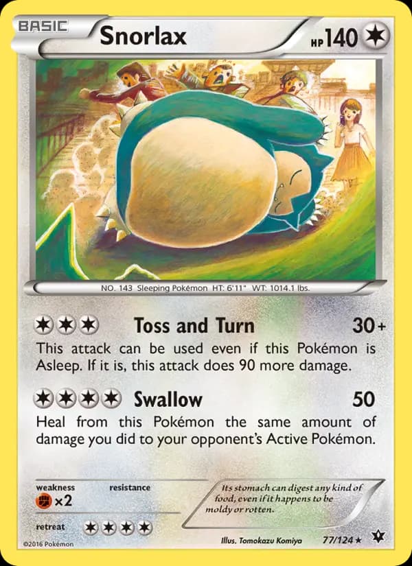 Snorlax #77 — Fates Collide