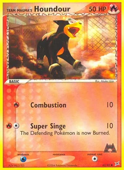 Team Magma's Houndour #62 — Team Magma vs Team Aqua