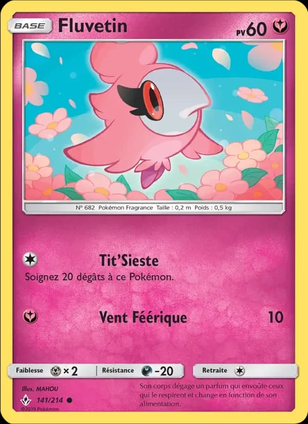 Carte Pokémon Fluvetin #141 — Alliance Infaillible