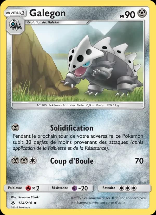Carte Pokémon Galegon #124 — Alliance Infaillible