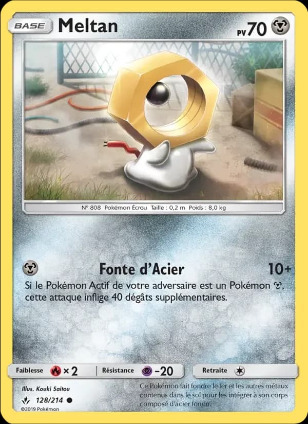 Carte Pokémon Meltan #128 — Alliance Infaillible