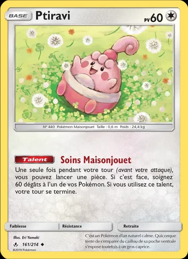Carte Pokémon Ptiravi #161 — Alliance Infaillible