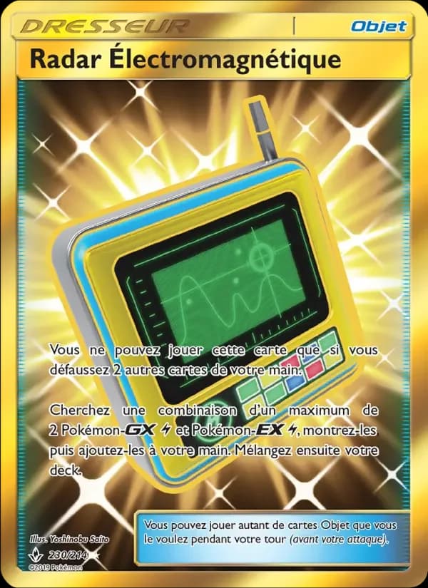 Carte Pokémon Radar Électromagnétique #230 — Alliance Infaillible
