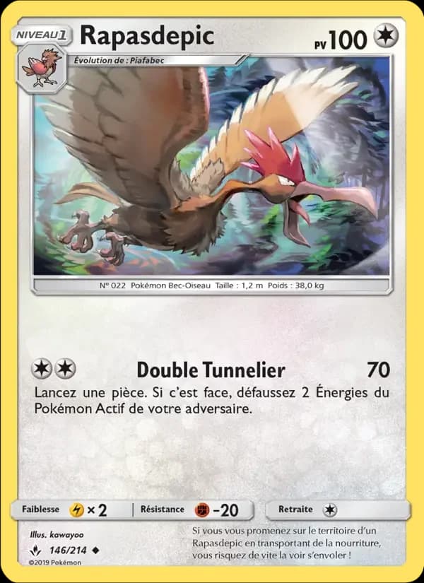 Carte Pokémon Rapasdepic #146 — Alliance Infaillible