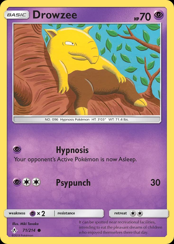 Carte Pokémon Soporifik #71 — Alliance Infaillible