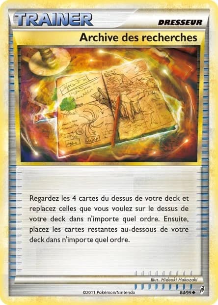 Carte Pokémon Archive des recherches #84 — L'Appel des Légendes